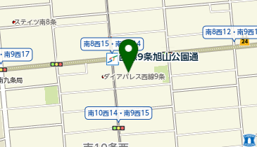 ロッテ商事株式会社 北海道支店の地図画像