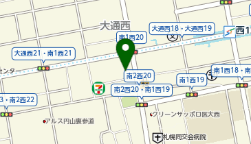 ボールルームマルヤマダンス教室の地図画像