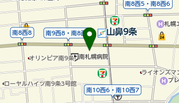 愛犬美容看護専門学校の地図画像