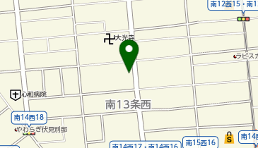 健壮企業日本武術整体療院の地図画像