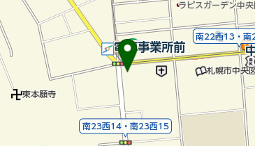 宗教法人札幌バプテスト教会の地図画像