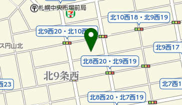 日本キリスト教団 西札幌教会の地図画像
