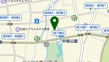 札幌韓国教育院の地図画像