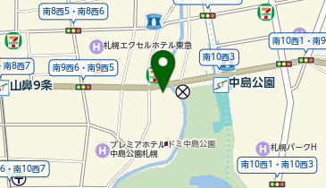 札幌国際美術協会の地図画像