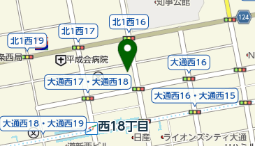 一心堂兼子化粧品店の地図画像