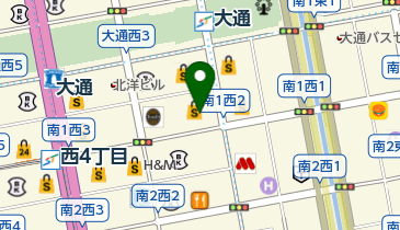 ドクターシーラボシーショップ札幌店の地図画像