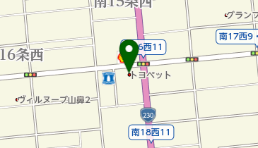 札幌トヨペット株式会社 山鼻店の地図画像