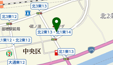 株式会社シュテルン札幌メルセデス・ベンツ札幌中央の地図画像