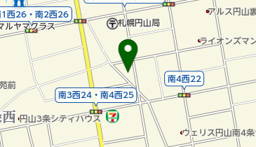株式会社北海道字研社の地図画像