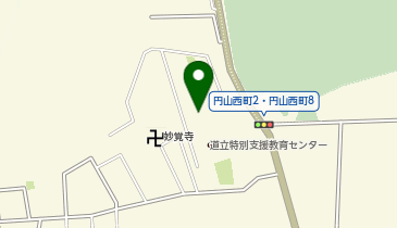 北海道立心身障害者総合相談所の地図画像