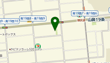 やまはな支援センターの地図画像