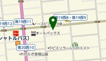 スウェーデンハウスリフォーム株式会社北海道支店の地図画像
