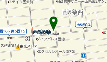 東京書籍株式会社北海道支社の地図画像