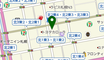 桜ホース株式会社札幌営業所の地図画像
