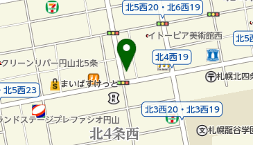 北海道消防機材株式会社の地図画像