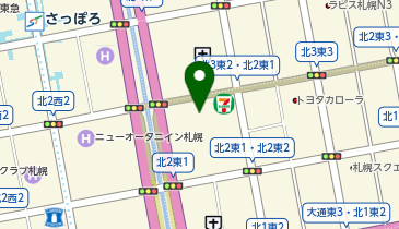 アイフォーコム株式会社北海道支社の地図画像