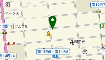 山越燃料店の地図画像