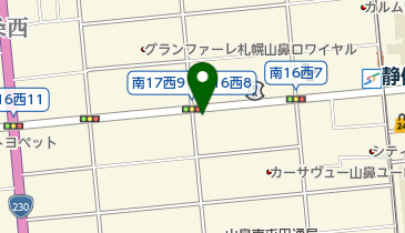 フレンチラインの地図画像