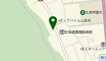 北海フラワーの地図画像