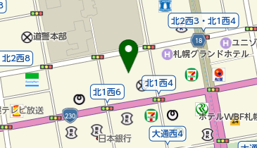 興和創薬株式会社札幌支店の地図画像