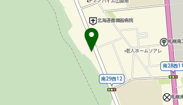 カメイ株式会社札幌支店藻岩油槽所の地図画像