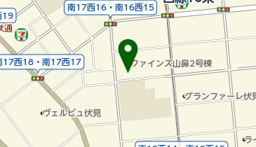 辨野鍼灸整骨院の地図画像