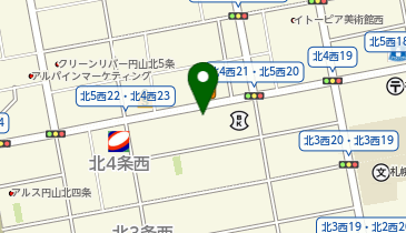 アトリエアム株式会社の地図画像