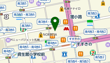 株式会社コア北海道カンパニーの地図画像