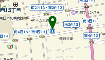 株式会社ラインの地図画像