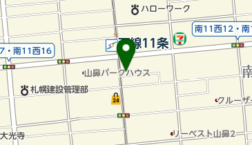 細川装飾の地図画像