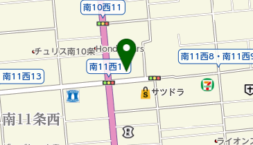 天内獣医科病院の地図画像