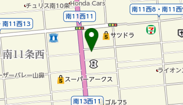 鍼灸ルームハピネスの地図画像