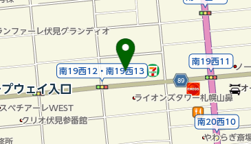 コープ野村西山鼻管理組合管理室の地図画像