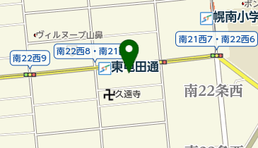 ライオンズマンション南22条管理事務室の地図画像