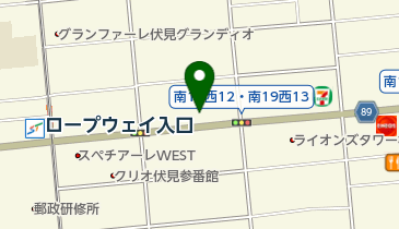 ライオンズマンションLM山鼻第3管理員室の地図画像