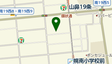 ライオンズマンションLM山鼻20条管理員室の地図画像