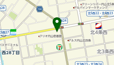 クミビューティメールの地図画像