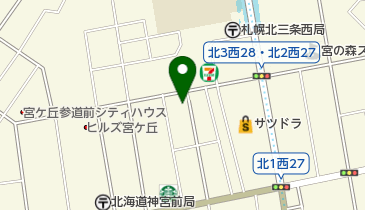 B-flat&rsquo;コスメトロジーハウスの地図画像