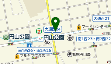 美容室アンの地図画像