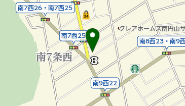 美容室ソレイユの地図画像