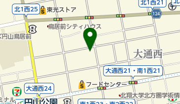 美容室Fioreの地図画像