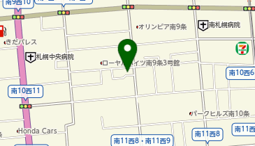 レディ美容室の地図画像