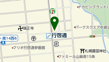 アクアフレンド北水の地図画像