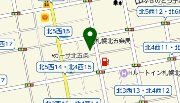 メガネのファッションユーの地図画像