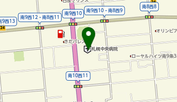 なの花薬局 南9条店の地図画像