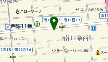 株式会社イトウファーマシー 南11条調剤薬局の地図画像