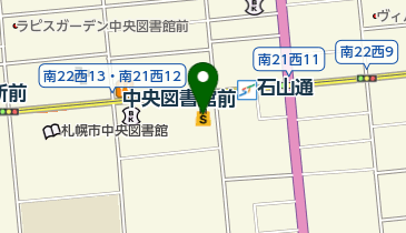 株式会社ユーハイム 東急ストアープロム山鼻店の地図画像