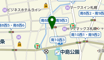 欧風菓子モン・ジェリの地図画像