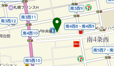 株式会社ジュリア札幌店の地図画像