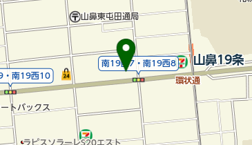タナベ理容院の地図画像